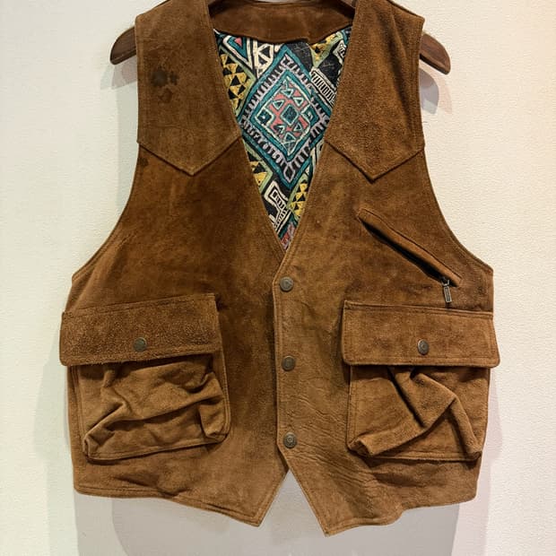 OLYMPIC SEOUL 88 vitage Suede vest