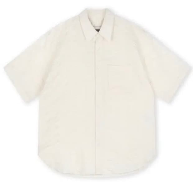 비슬로우 시어서커 하프셔츠 S(실측100~103)
