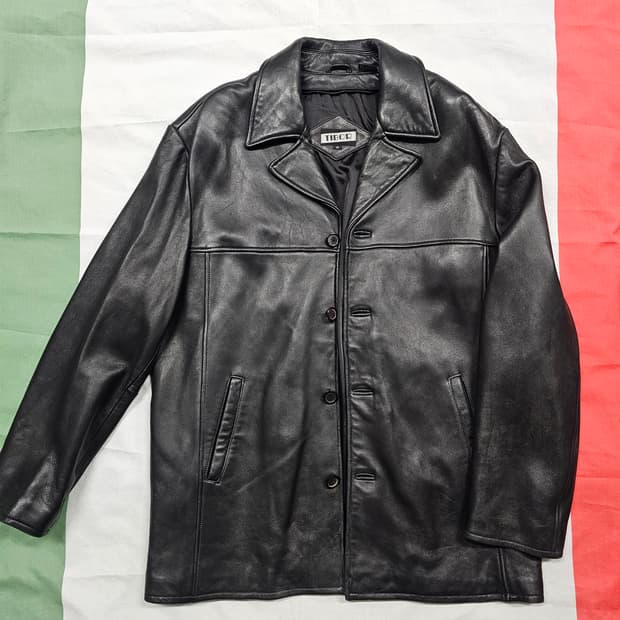 레더 자켓 (미듐기장) 