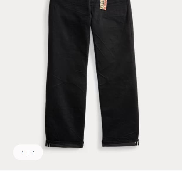 RRL 더블알엘 빈티지 파이브포켓 블랙온블랙 32X30 신품