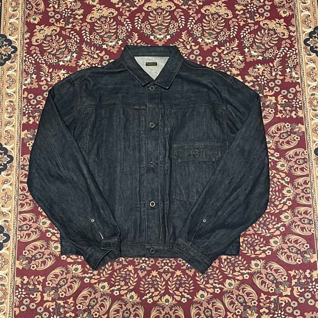 [4] 캐피탈 14온즈 데님 1st 자켓 인디고