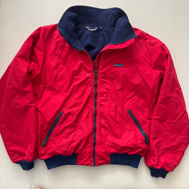 파타고니아 80’s 신칠라 자켓 레드 XL