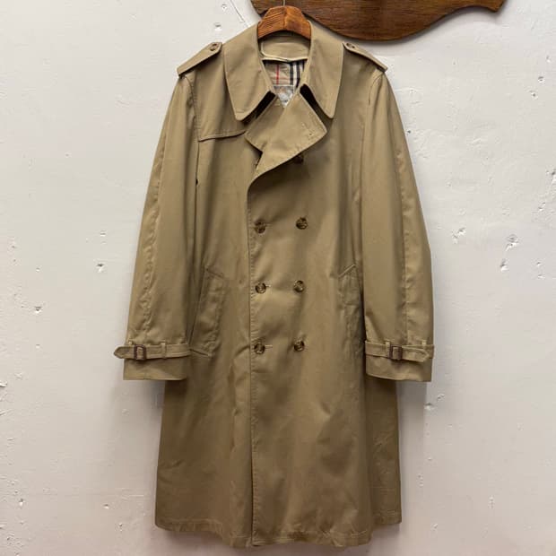 London Fog Maincoats Double-Breasted Tre