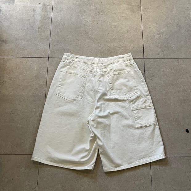 BSRABBIT 비에스래빗 와이드 카펜더 데님 팬츠