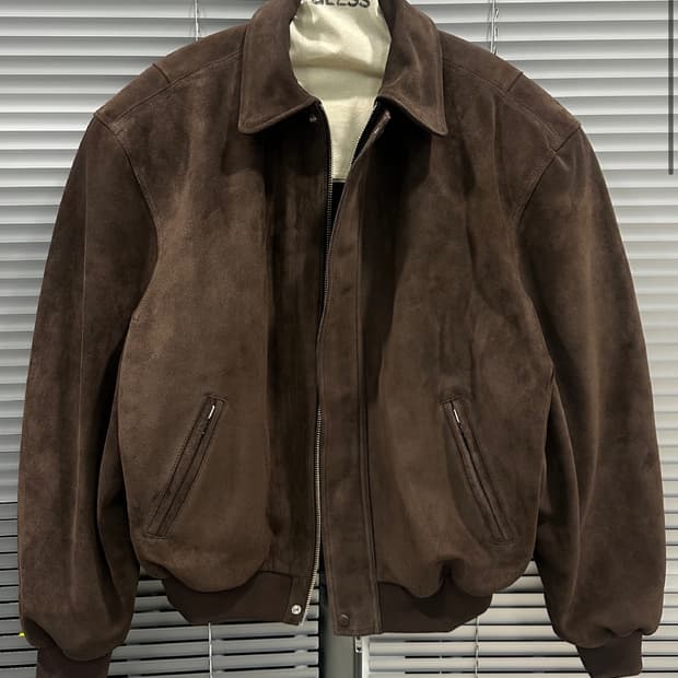 [ 1 ] 글레스 레더봄버 딥브라운