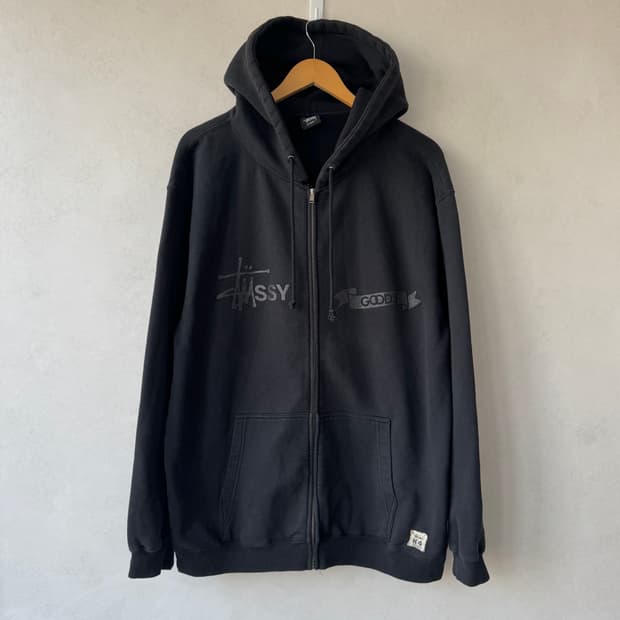 00s 스투시 x Goods 4th Anniversary 후드집업