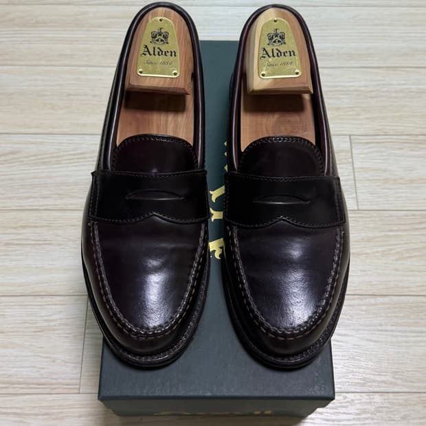 Alden 알든 986 컬러8 코도반 페니 로퍼 US 6.5d (250)