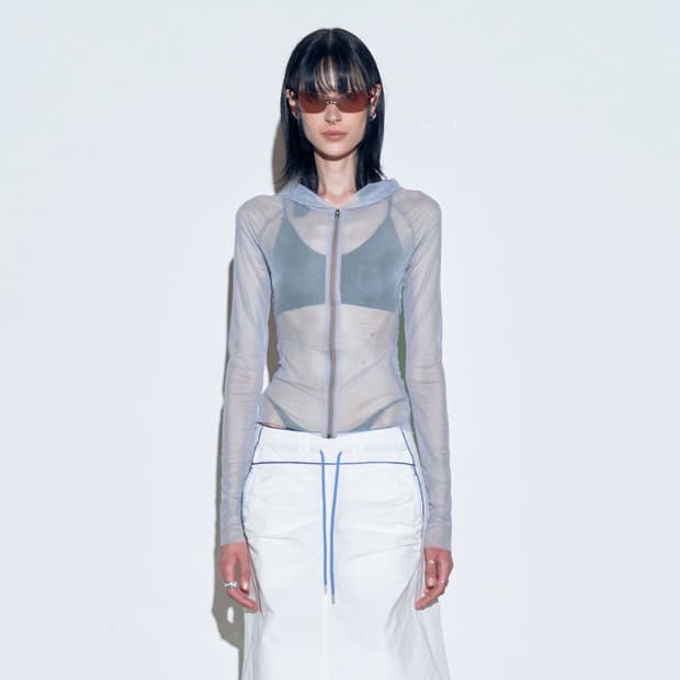 스컬프터 메쉬 셔링 집업 mesh zip up M sculptor