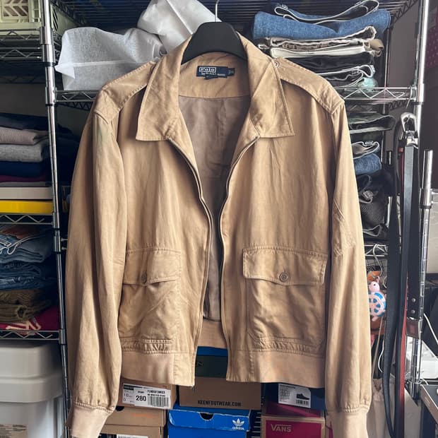 폴로 실크 a2 자켓