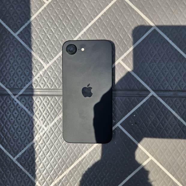 아이폰16e 배터리100 사이클11