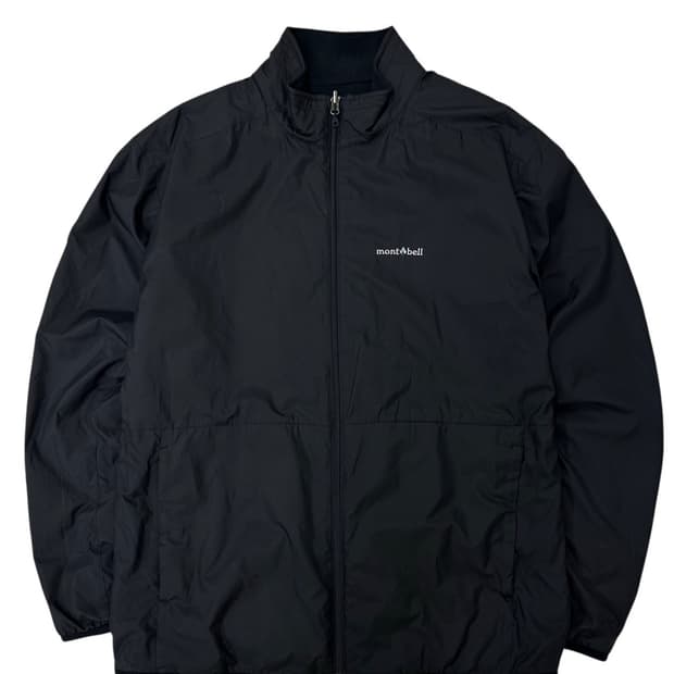 몽벨 리버시블 바람막이&후리스 블랙 (2XL)