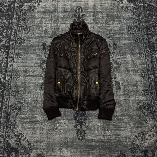 Emporio armani y2k biker jacket