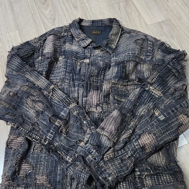 캐피탈 블랙 티 코어 보로 스프링 1st 자켓 블랙