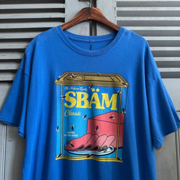 [XL]SBAM 스팸 패러디 펑크 페스티벌 티셔츠