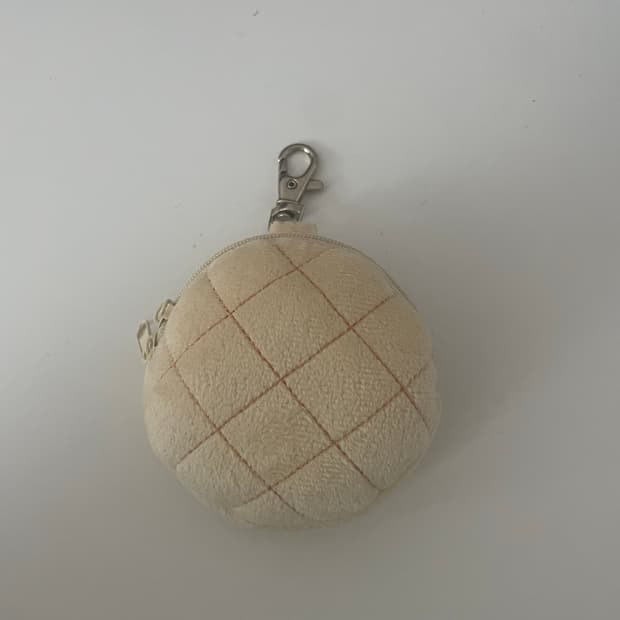 메론빵 동전지갑 키링