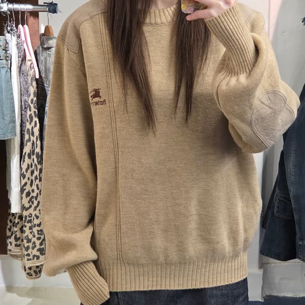 1990s Burberrys 버버리 코만도 니트