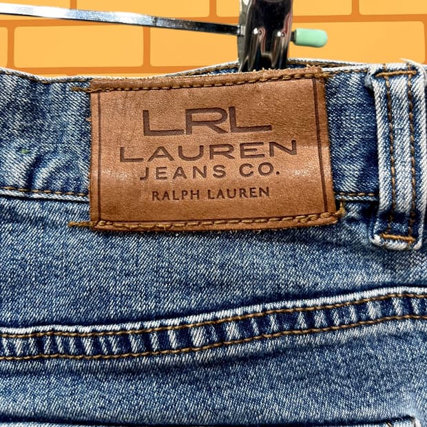 로렌 바이 랄프 로렌 클래식 부츠컷 데님 팬츠 (34)