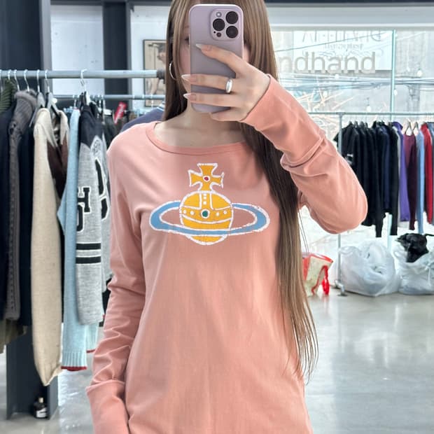 비비안웨스트우드 타임머신 ORB 롱슬리브 