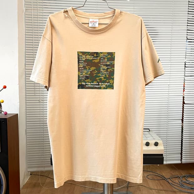 [M] 1998 후지락 페스티벌 반팔 티셔츠