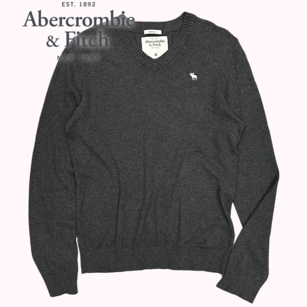 charcoal cashmere blend knit