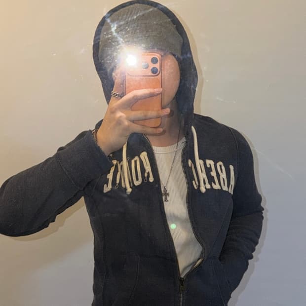 아베크롬비 대장급 슬림핏 후드집업