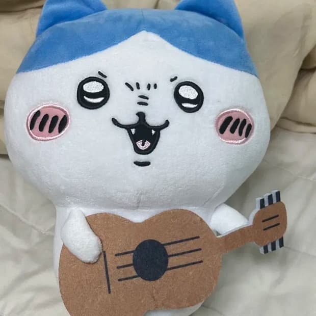 먼작귀, 치이카와 기타치는 하치와레 중형인형(약 35센치) 판매
