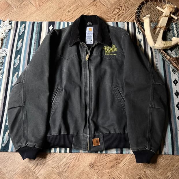 [L]칼하트 USA J14 산타페 BLK 블랙 워크자켓