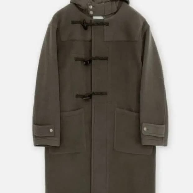 (5) 브라운야드 24fw 더플 코트 (올리브그레이)