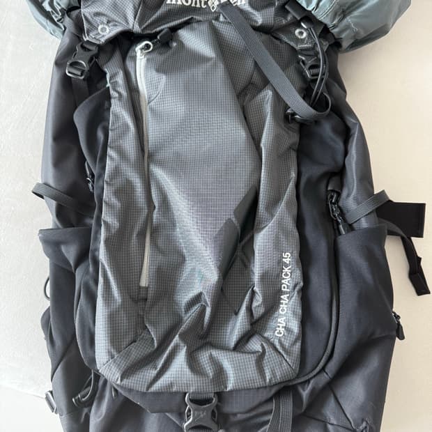몽벨 chacha 45L 백팩