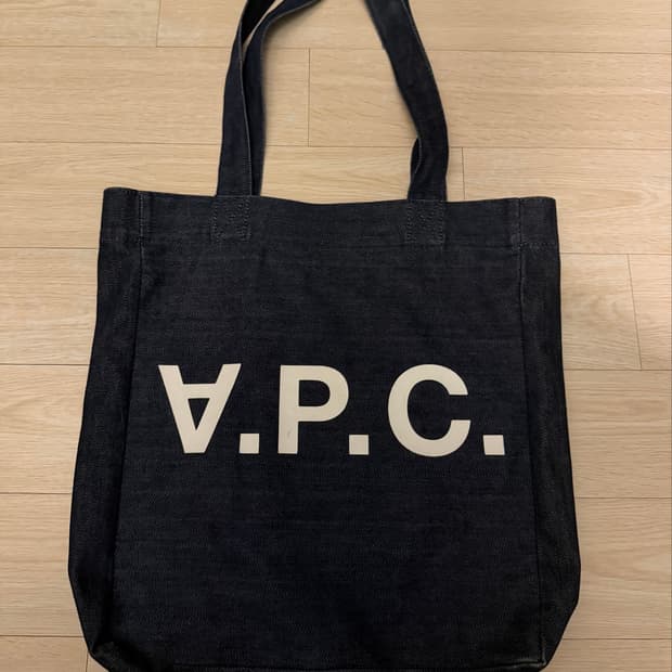 A.P.C 17FW HIVER 87 콜라보 데님에코백
