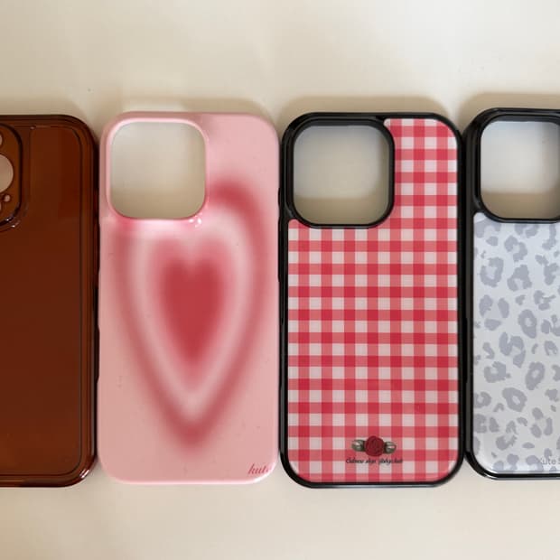 아이폰16프로 케이스 4종 모음