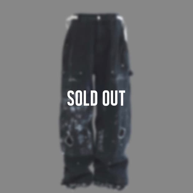 wapworks w049 더블니 카펜더 팬츠 새상품