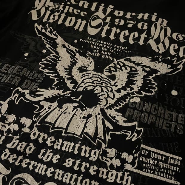 펑크 프린팅 반팔