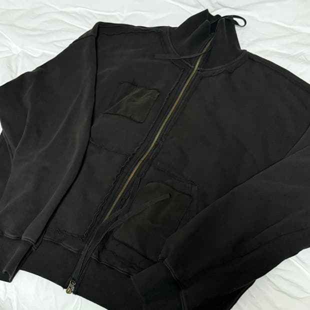 언더마이카 가오어 멀티 패치드 빈티지 집업 가나슈 - 23SS