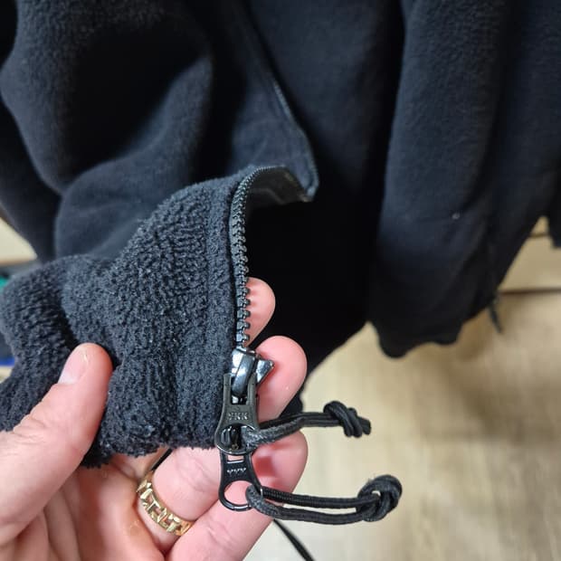 [M] 오리지널 미군 폴라텍 300 플리스 자켓 후리스 블랙 검정