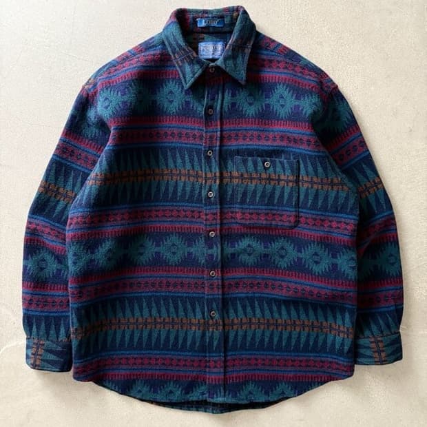 Pendleton Native Navajo Wool Shirt