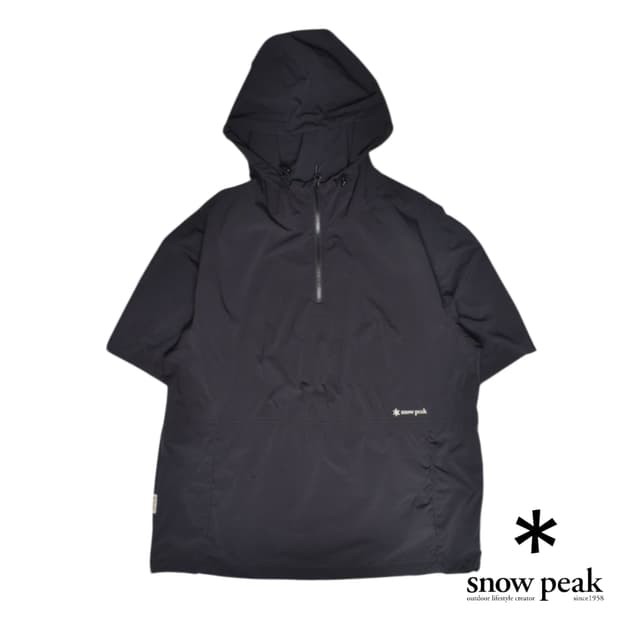 2022 SS 스노우 피크 후드 하프 아노락 점퍼 XL N0034