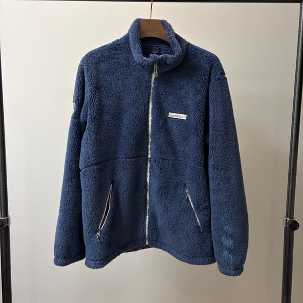 (XXL) montbell 몽벨 네이비 후리스