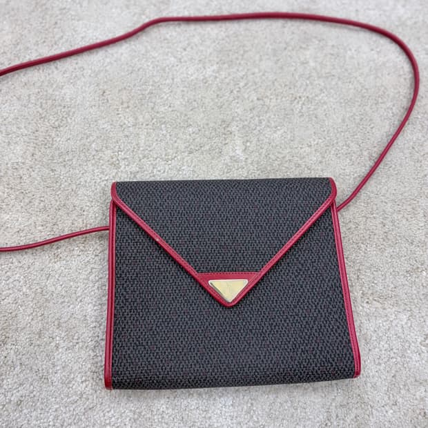 입생로랑 아카이브 빈티지 크로스백 / 입생로랑 왁스드 캔버스 크로스