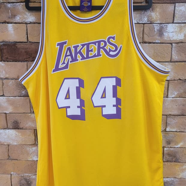 NBA 전설 LA 레이커스 제리 웨스트 유니폼