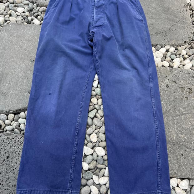 FADED VINTAGE WASHING OLD FRENCH 프렌치워크팬츠