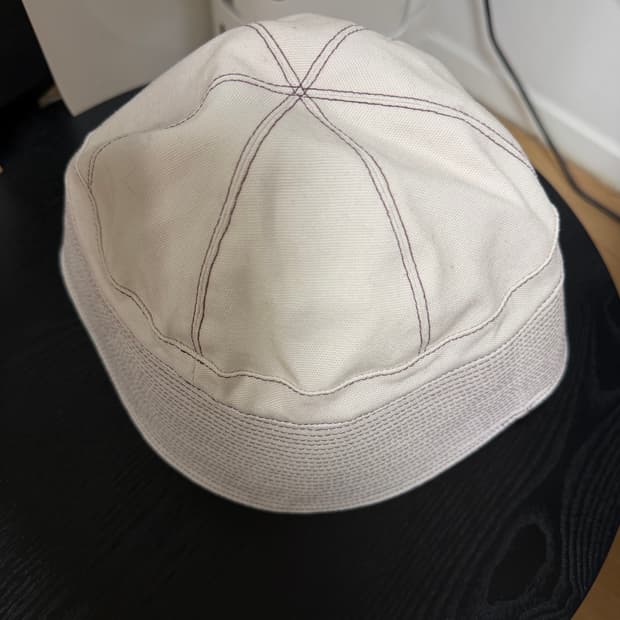 COS 아이보리 버킷햇 L size