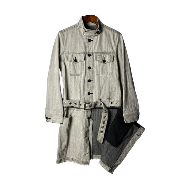 [Edge Rupert] 데님 트러커 코트