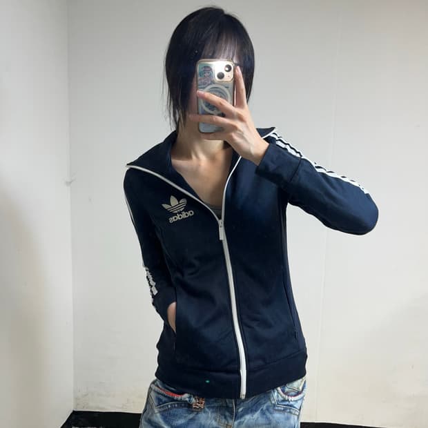 Adidas Navy Europa Track Jacket
