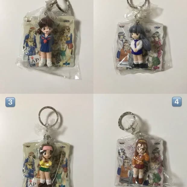 반프레스토 센티멘탈 그래피티 캐릭터 미소녀 피규어 키링