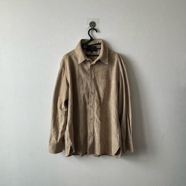 티미힐피거 스웨이드 셔츠