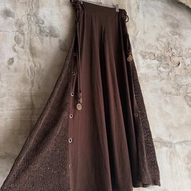 d.i.a Lace Eyelet Detail Pants