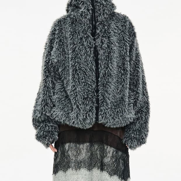 세릭 헤어리바라클라바집업 Hairy Balaclava Zip Up