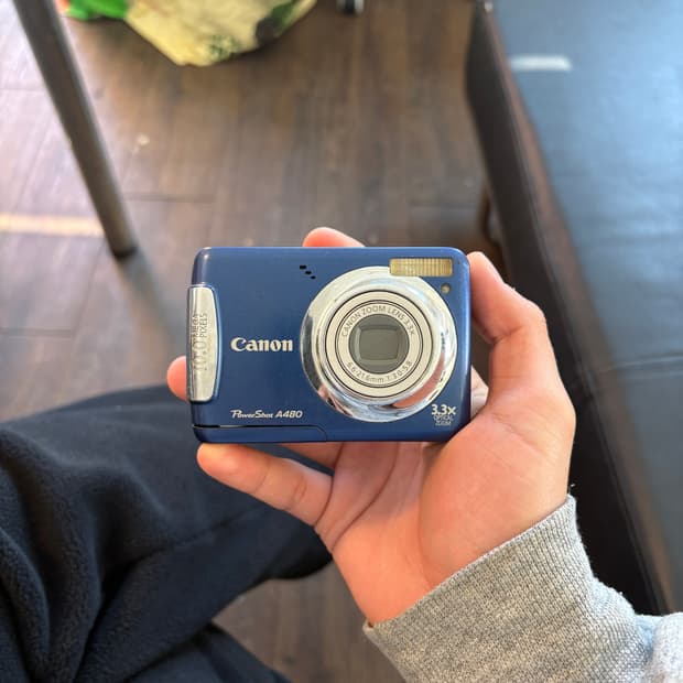 캐논 파워샷 a480 디지털카메라