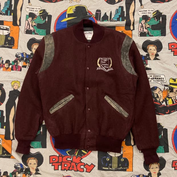 미국 빈티지 USA 울 바시티 자켓 스타디움 자켓